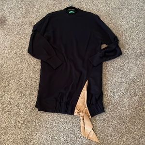 Black sweatshirt dress worn once size m/l